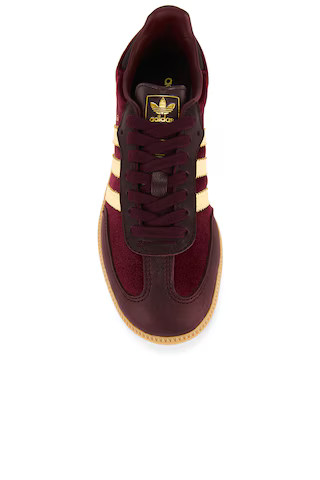 adidas Originals Samba OG in Shadow Red, Maroon & Gum 3 from Revolve.com | Revolve Clothing (Global)