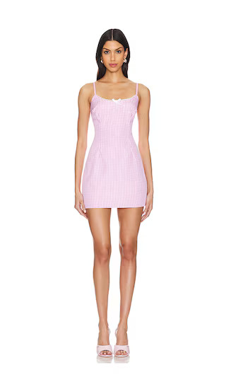 Inda Mini Dress in Pink | Revolve Clothing (Global)