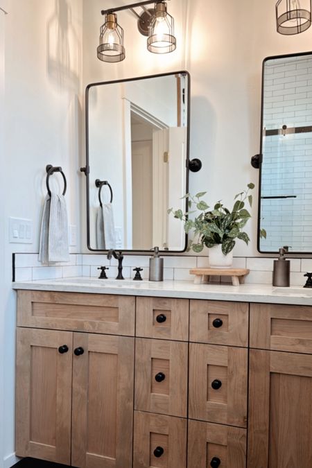 Designer bathroom on a budget ✨ sharing all the details you will want to shop these! 

#LTKHome