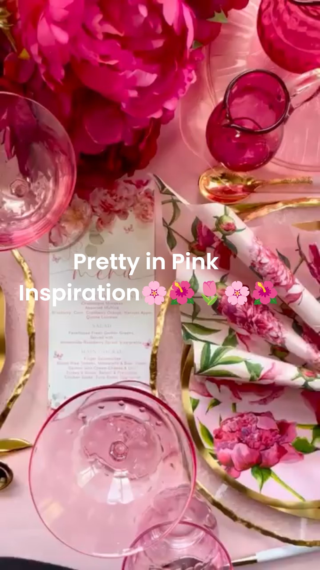 Back in Stock Pink Peony Plates from  Sophistiplate!!!
I wanted to share with all of you this post I created with a pink inspired theme! 🌸It’s so pretty and you can definitely splurge or save on these items. I have added some exact and some similar, products, especially the pink glasses which are no longer available on Williams Sonoma 😞I have searched high and low to get as exact matches as possible, which are located below but you can still recreate this look for a beautiful brunch with friends and family or a romantic dinner for two!❤️🌺🌸🌺❤️🌷#LTKParties #LTKFindsUnder50

#LTKHome
