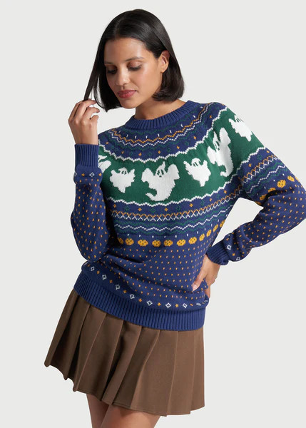Happy Hauntings Fair Isle Sweater | ModCloth