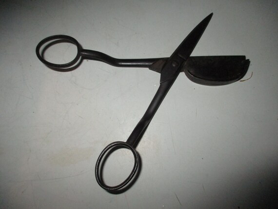 German Boker Candle Wick Trimmer Scissors - 6" antique pair of scissors for decor and use or craf... | Etsy (US)