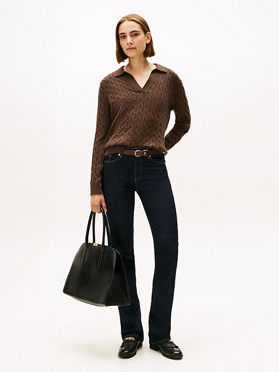 Mid Rise Bootcut Jeans | Tommy Hilfiger UK