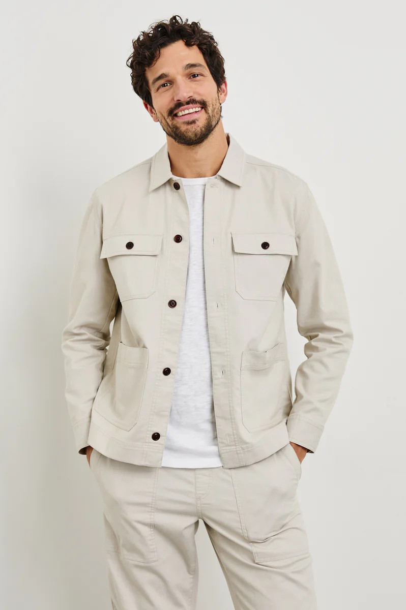 FRANKLIN JACKET - OAT RAILROAD DOBBY | Rails