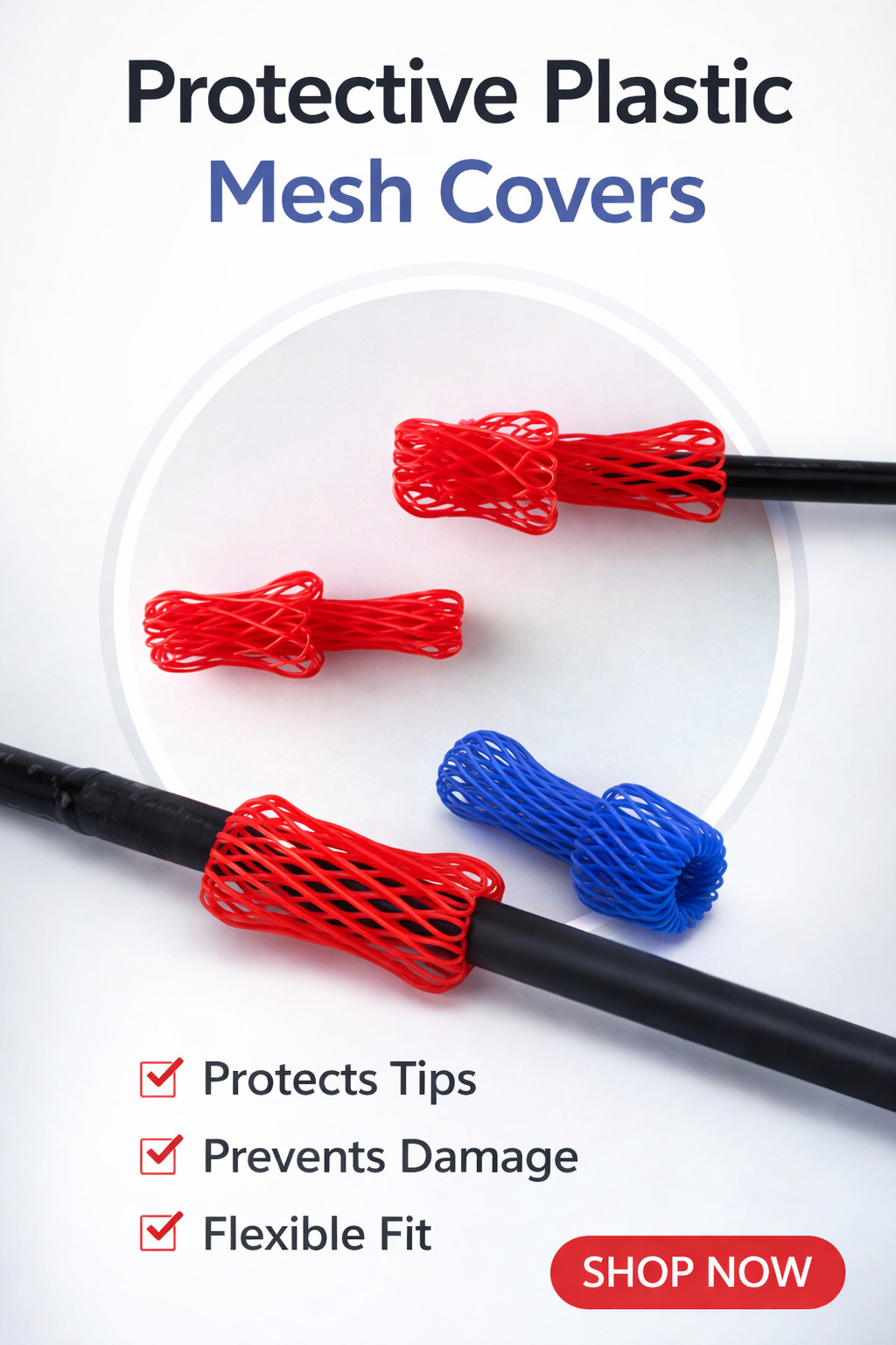 Protective Mesh Tip Covers for Rods & Cables

Protect your gear the smart way 🙌 These expandable protective plastic mesh covers are designed to shield rod tips and cable ends from bending, fraying, and damage during storage or transport.

✔️ Flexible & stretch-fit design
✔️ Prevents tip damage
✔️ Lightweight but durable
✔️ Easy on / easy off

If you invest in your equipment, protect it. Simple as that.

Tap to shop and keep your gear in top condition 🔥

#ProtectiveCovers #RodProtection #FishingGear #CableProtection #ToolOrganization #OutdoorEssentials #GarageOrganization #GearStorage #LTKFinds #ShopMyLTK 

 