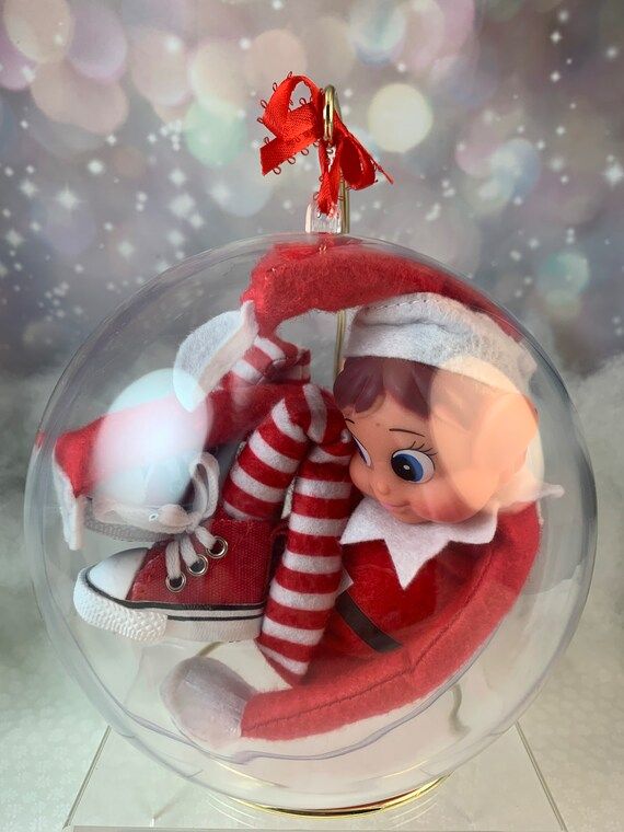 Large Ornament for Elf Clear Ornament Elf Props Elf | Etsy | Etsy (US)