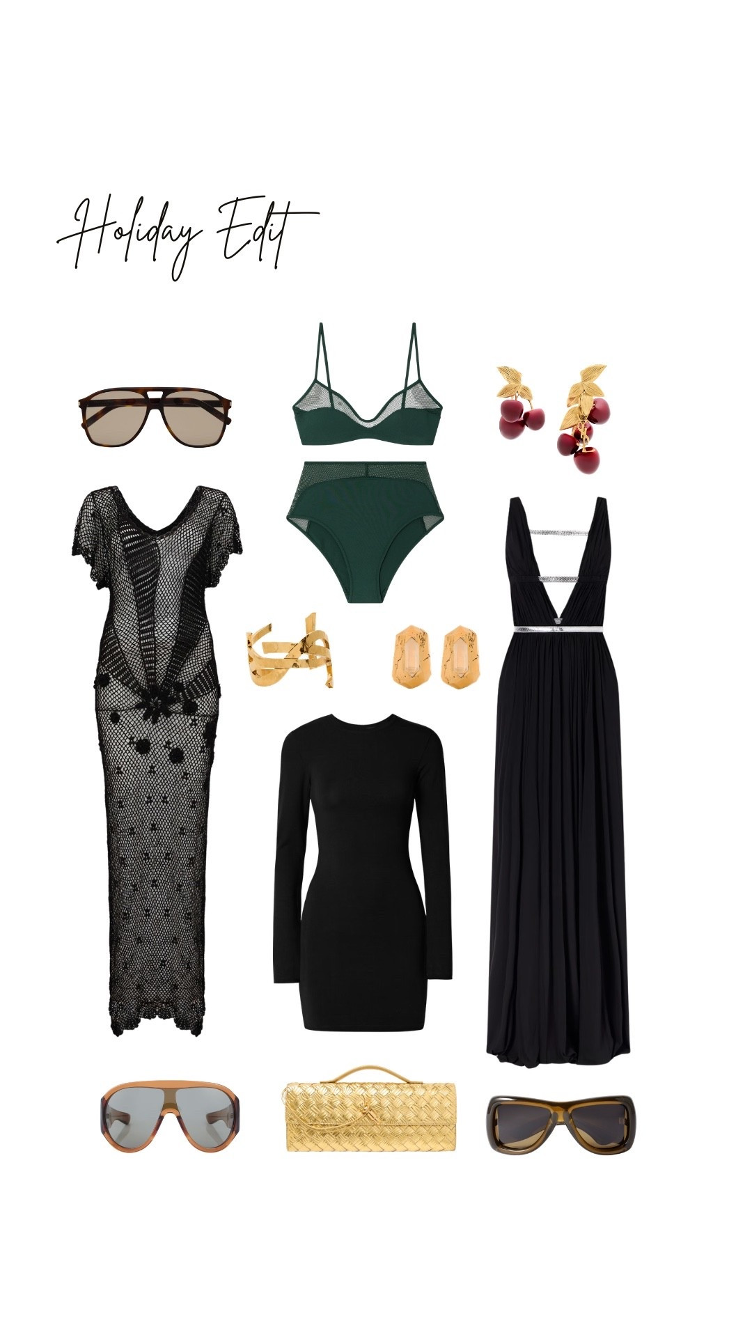 Holiday Edit 🖤

#LTKswimwear #LTKstyletip #LTKtravel
