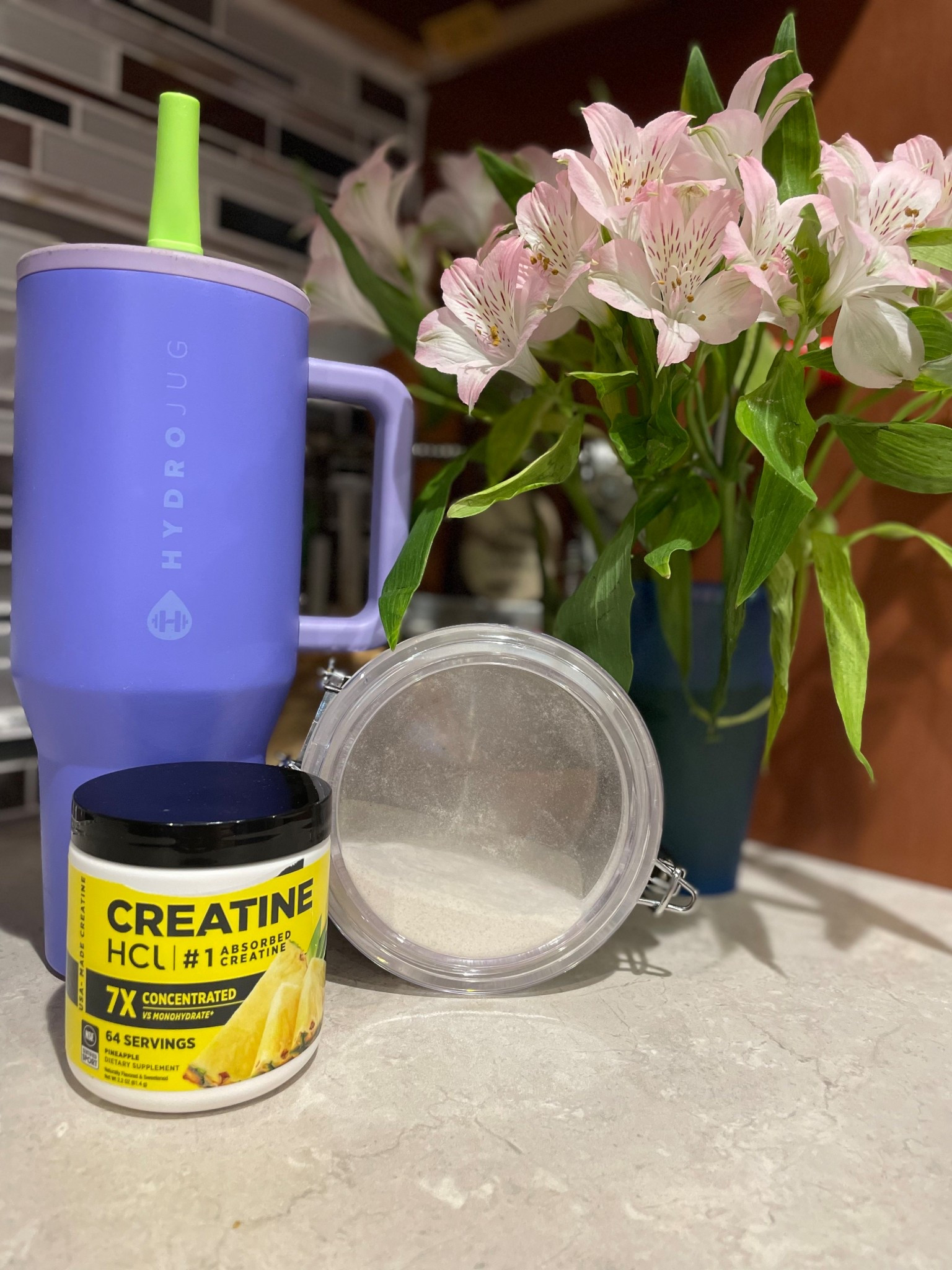 Morning pre workout line up 