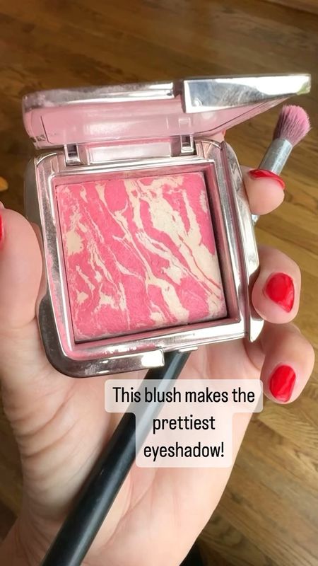 This blush makes the prettiest eyeshadow color! Perfect everyday pink eyeshadow. 
Color: diffused heat
Beauty tip  

#LTKStyleTip #LTKBeauty #LTKOver40