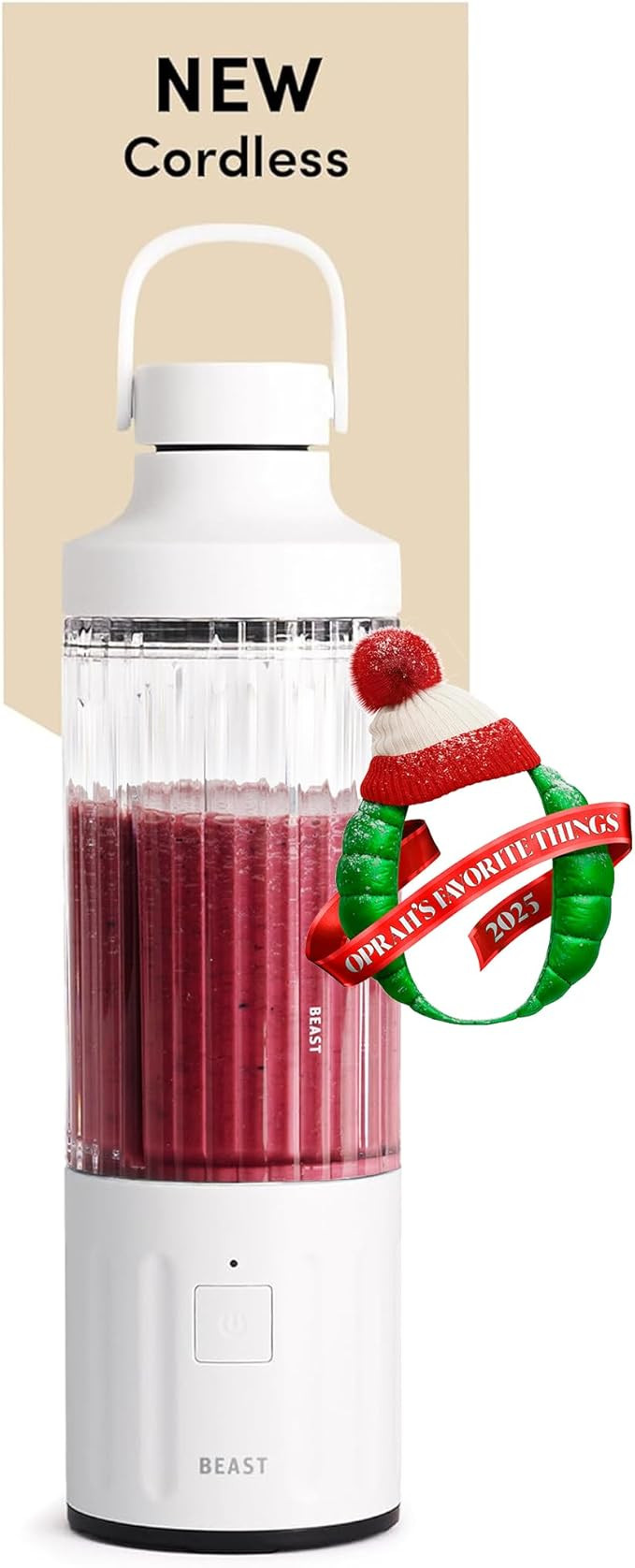 Beast GO Cordless, Premium Portable Blender for Shakes & Smoothies, 22oz Vessel, Blends Ice & Fro... | Amazon (US)