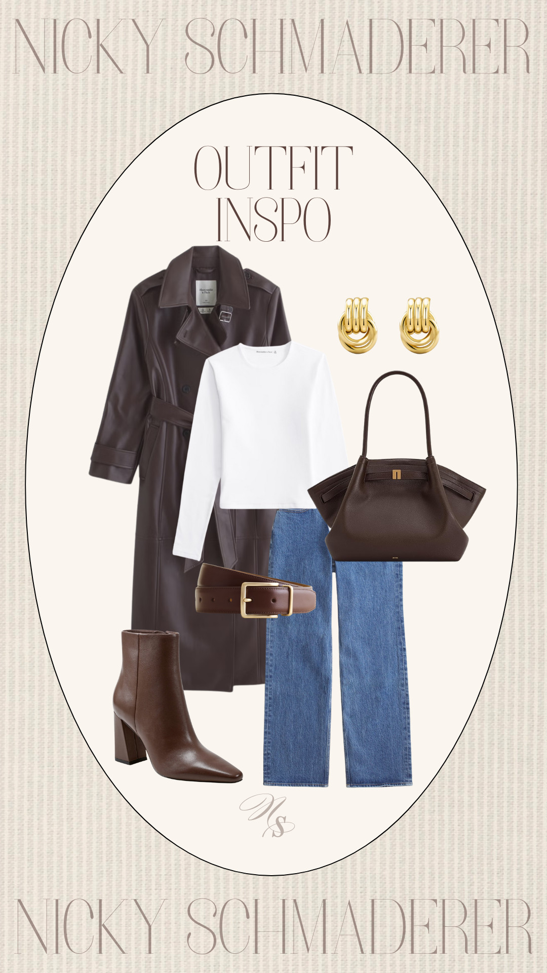 Abercrombie fall outfit inspo with long leather trench coat, leather bag, and leather booties.  

 

#LTKSeasonal #LTKU #LTKStyleTip