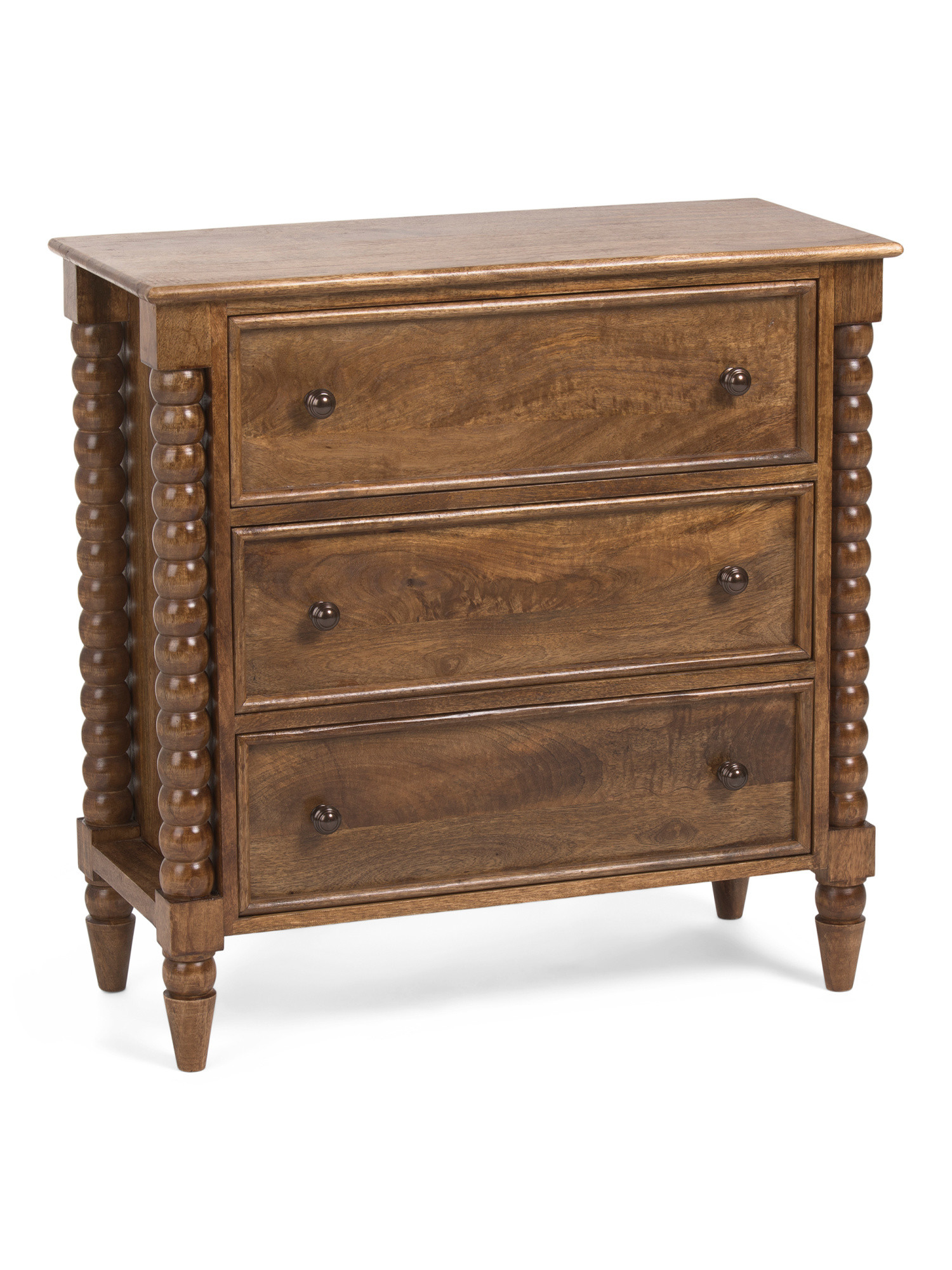 31.5x31 Solid Wood Spindle Chest Of Drawers | TJ Maxx