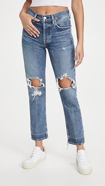 Charlotte High Rise Straight Jeans | Shopbop