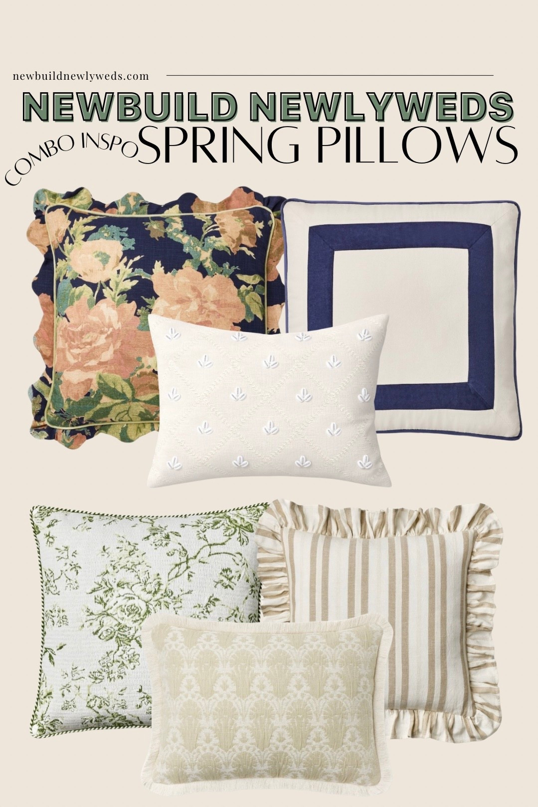 Spring pillow combo inspo! 

#LTKHome
