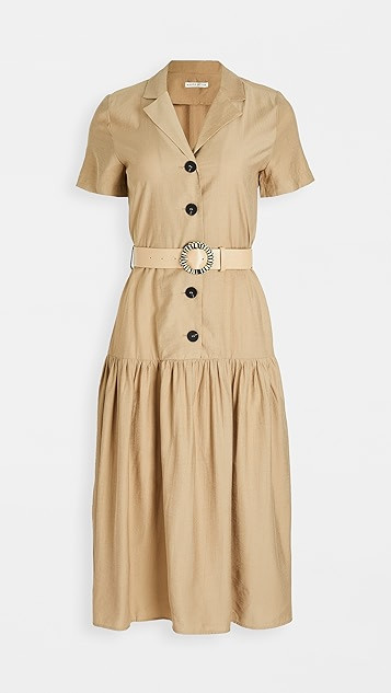 Collared Midi Dress | Shopbop