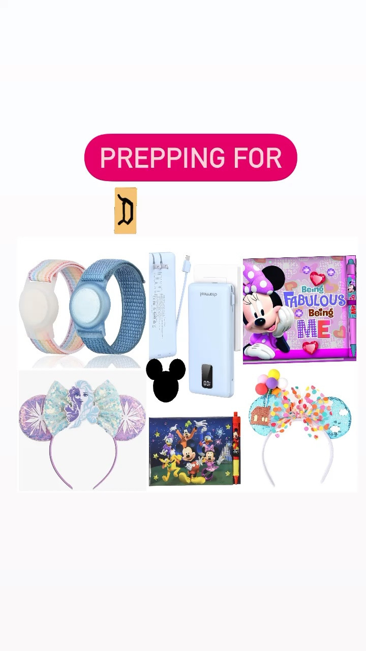 Amazon finds prepping for Disneyland essentials Disney ears AirTag bracelet portable charger 


#LTKKids #LTKFindsUnder50 #LTKTravel