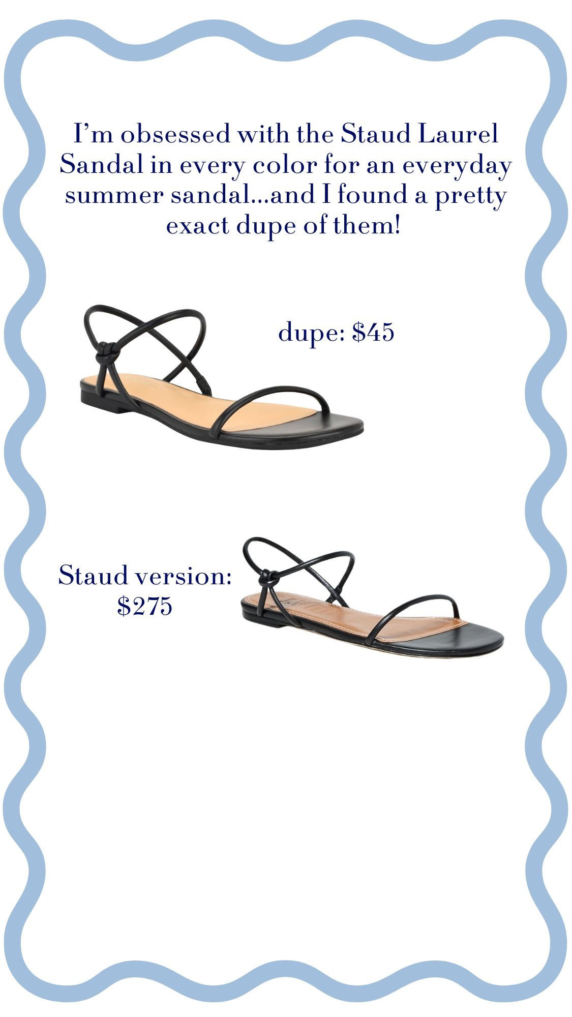 The best recent DUPE find for a sandal I’ve been coveting! Comes in Nude, Silver, and GOLD too! 

#LTKFindsUnder50 #LTKShoeCrush #LTKSeasonal