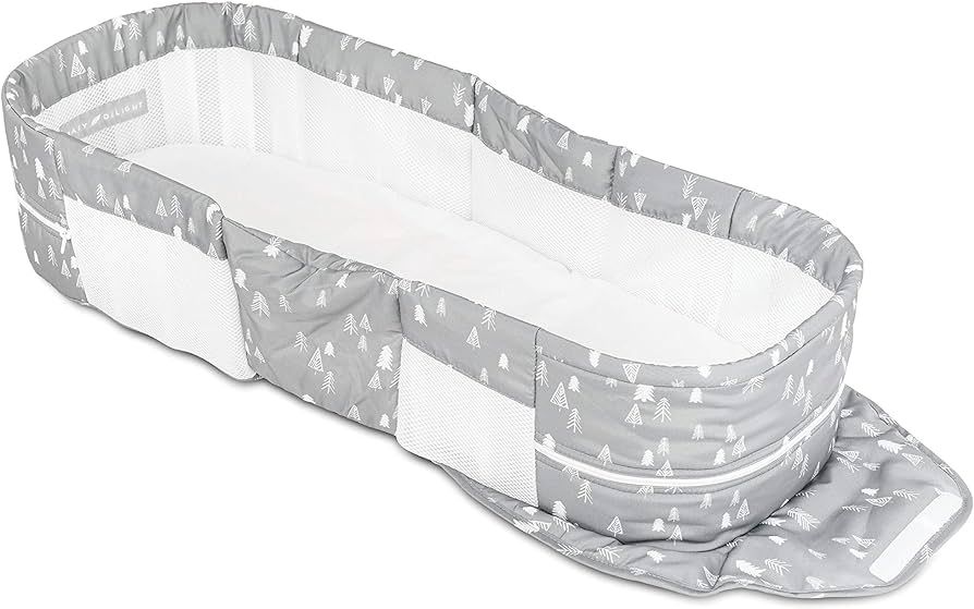 Baby Delight Snuggle Nest Portable Infant Lounger | Unique Patented Design | Trees | Amazon (US)