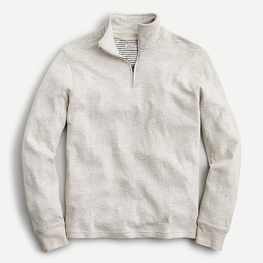 Double-knit half-zip pullover | J. Crew US