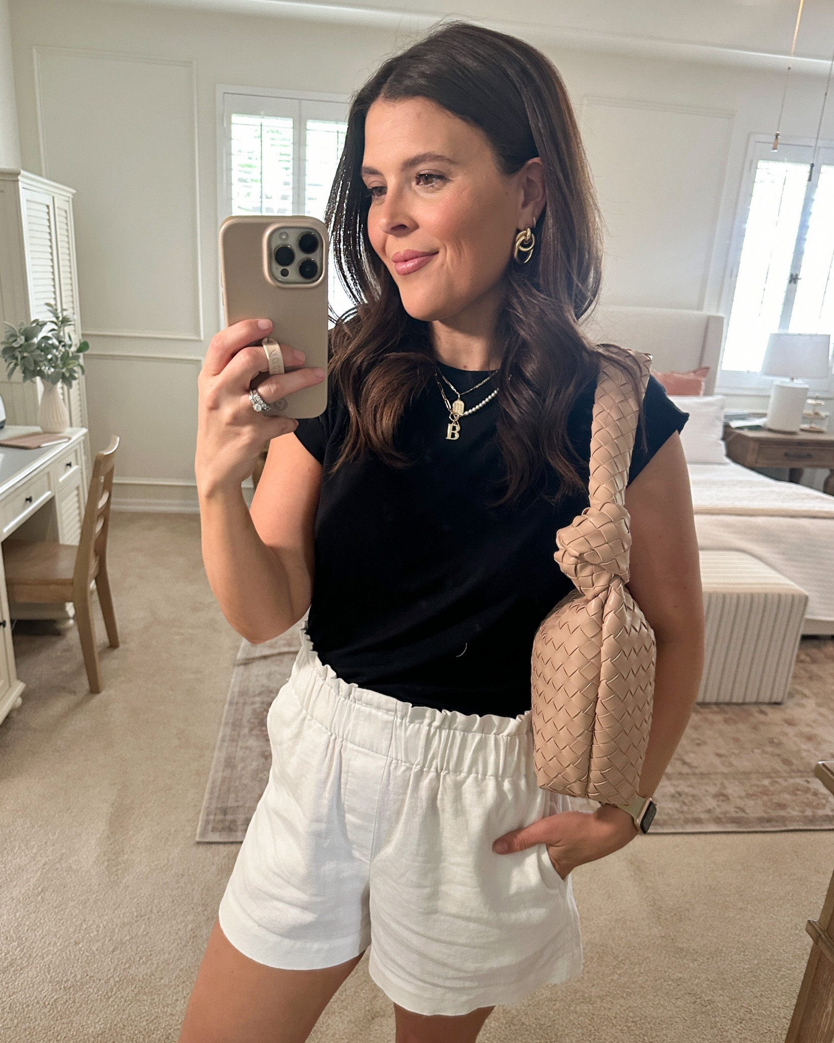 Target A New Day Extended Shoulder Tee and Pull on Linen Shorts 30% off during Target Circle Week! 

#LTKsalealert #LTKxTarget #LTKfindsunder50