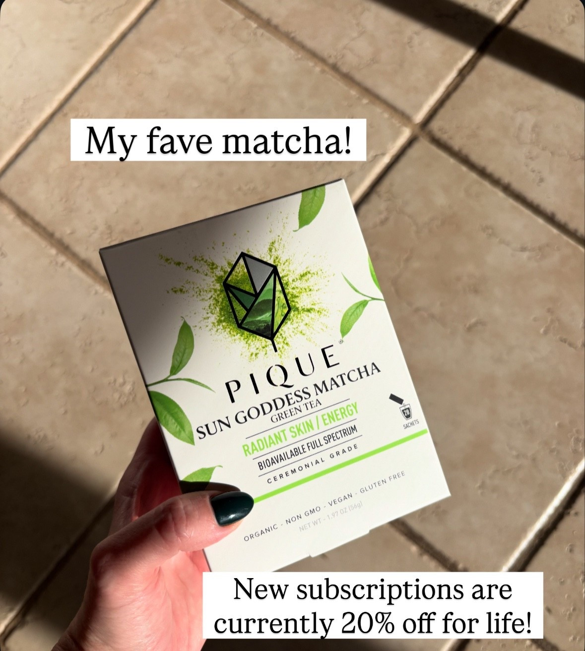 The BEST matcha! Skin-supporting and great tasting! 💚