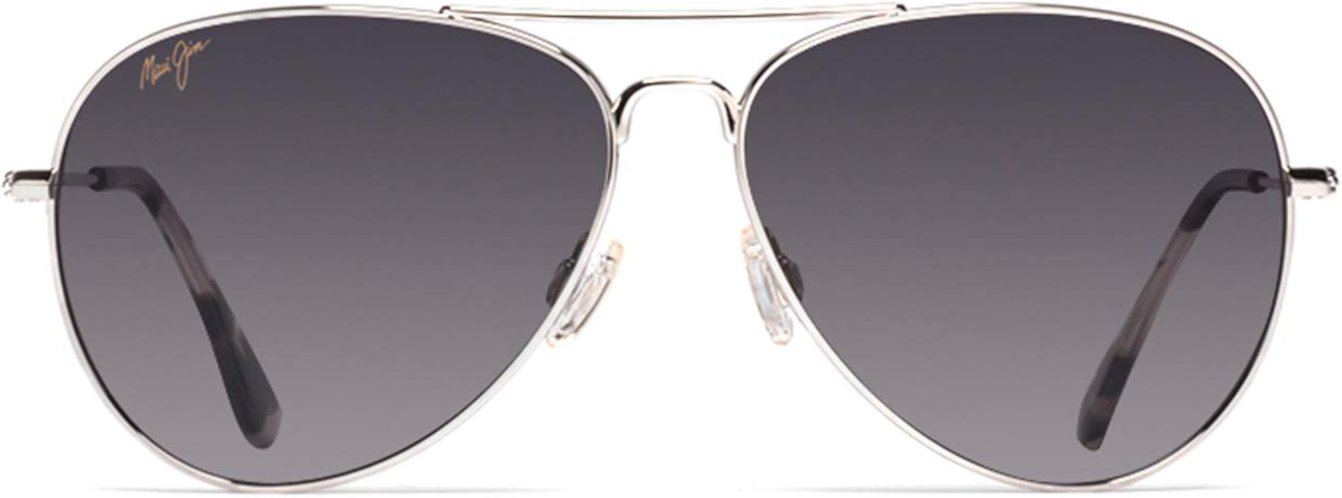 Maui Jim Polarized Men's and Women's Mavericks Aviator Sunglasses | Amazon (US)