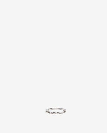 Cubic Zirconia Pave Ring | Express