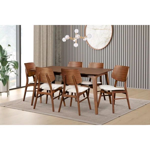 Mcmichael 6 - Person Solid Wood Dining Set | Wayfair North America