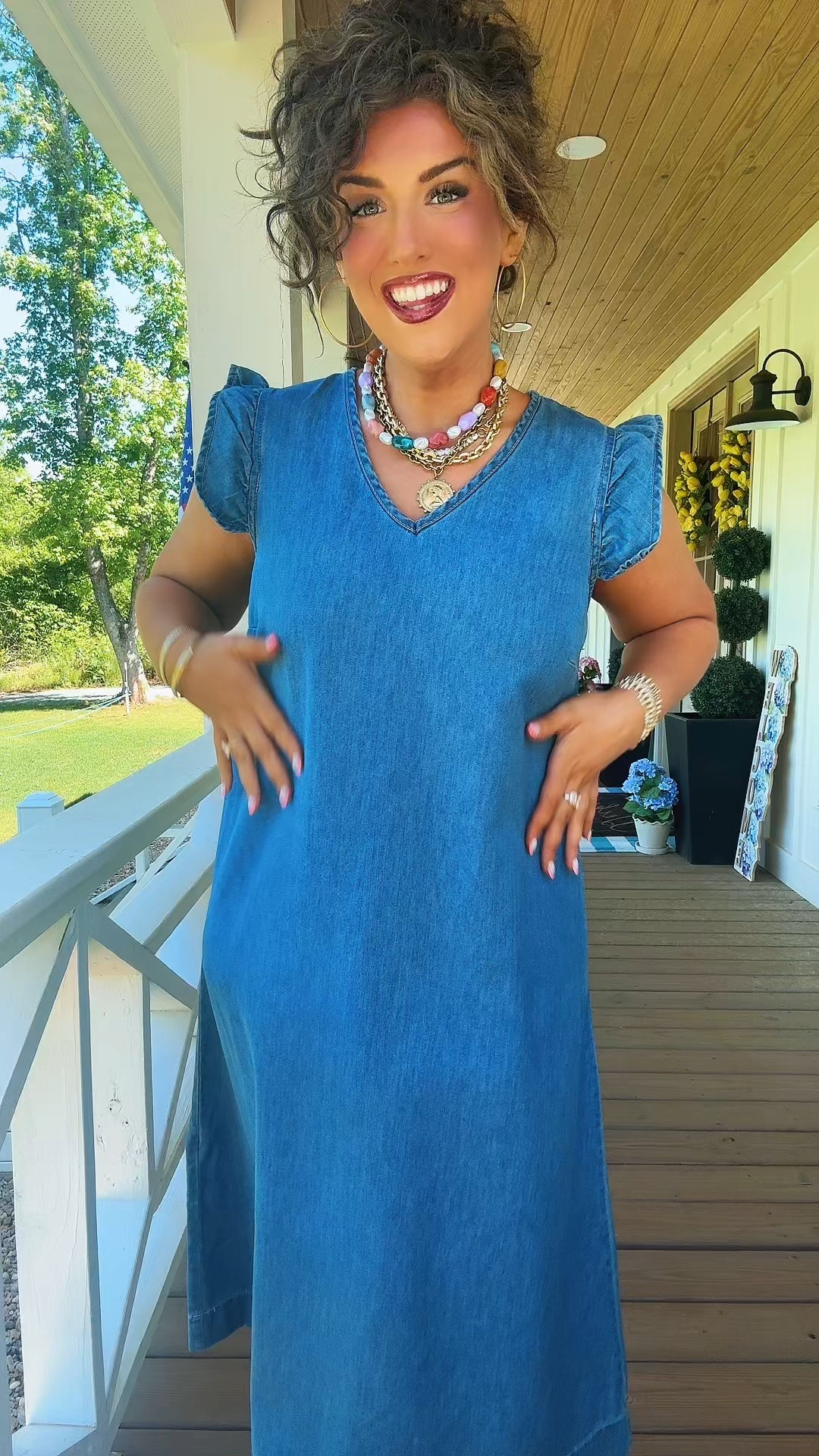 The quality of this denim dress had me in shock! It feels like a dress you’d find in a boutique for $100+ except it’s a fraction of the price. Perfect to dress up or down while still being comfy! 🙌🏻

#LTKTall #LTKootd #LTKWorkwear