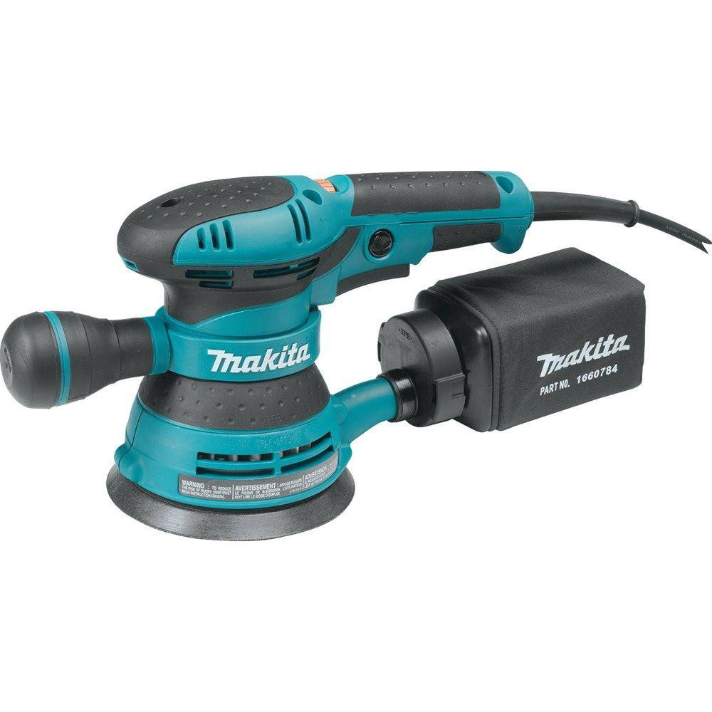 3 Amp 5 in. Corded Variable Speed Random Orbital Sander with Dust Bag | The Home Depot