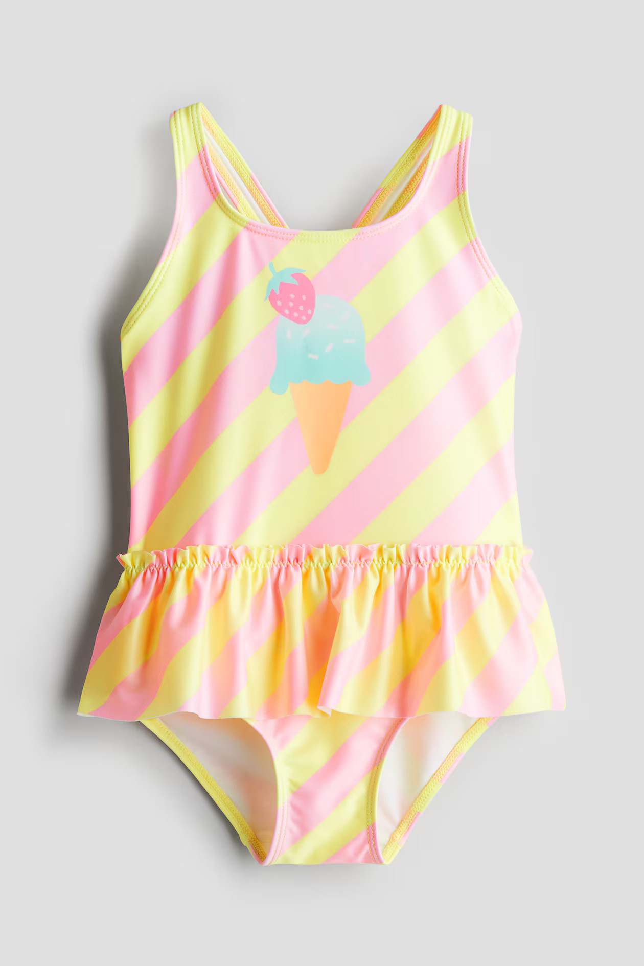 Flounce-trimmed Swimsuit | H&M (US + CA)