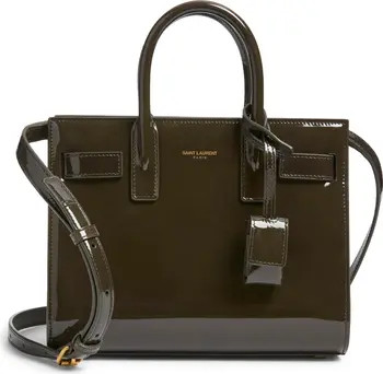 Saint Laurent Nano Sac de Jour Patent Leather Handbag | Nordstrom | Nordstrom