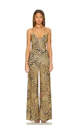 Low Back Slip Jumpsuit in Cheetah Patch | Revolve Clothing (Global)
