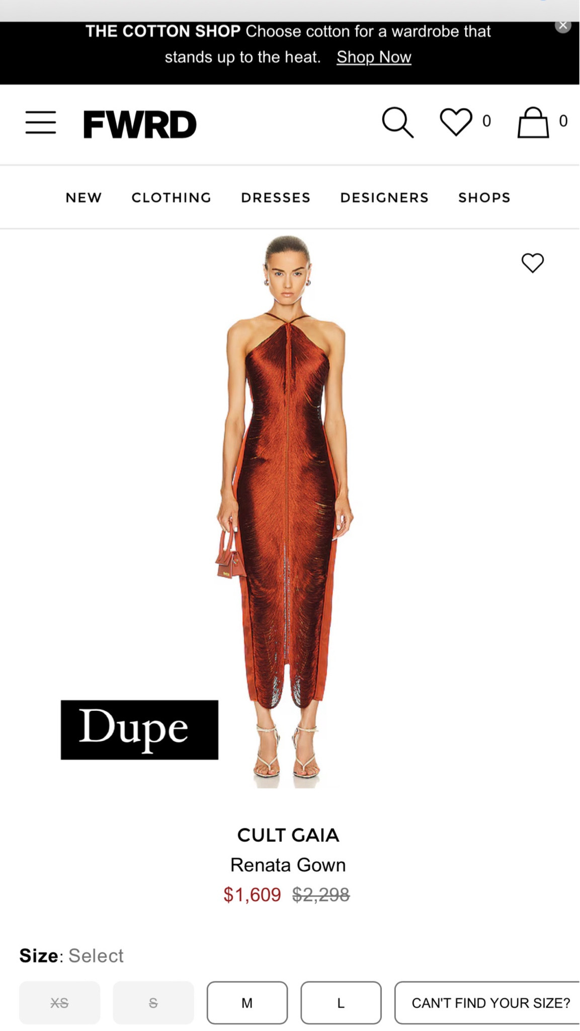 I found you a cult Gaia dupe!!! This Renata dress is $2298 but it’s available for much less at rarelondon.com

#LTKSaleAlert #LTKU #LTKStyleTip