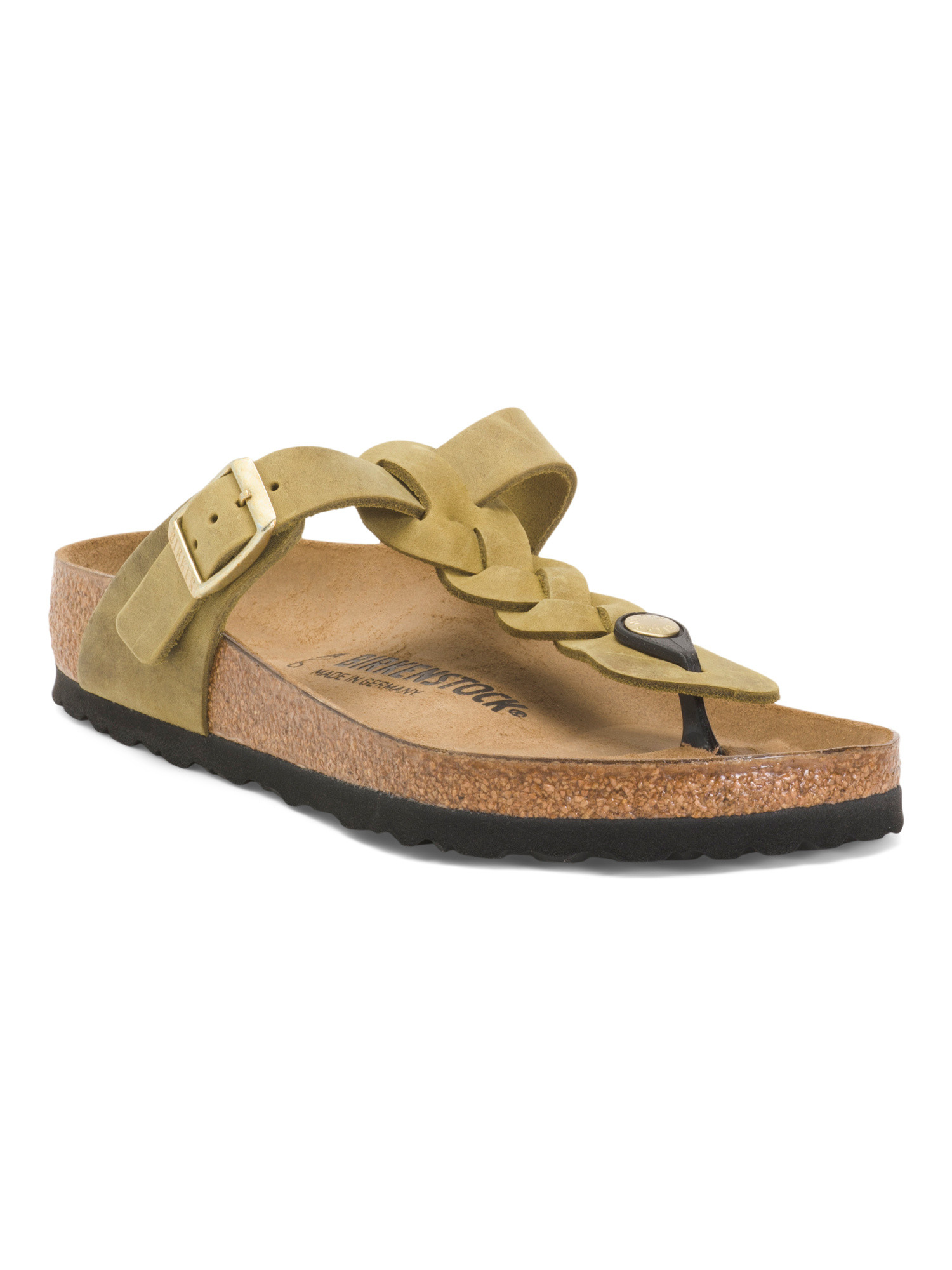 Made In Germany Leather Gizeh Braid Sandals | Marshalls