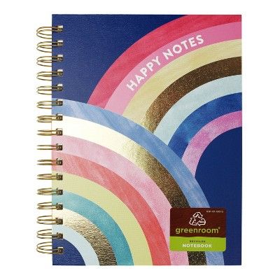 Spiral Journal Rainbow Happy Notes - greenroom | Target