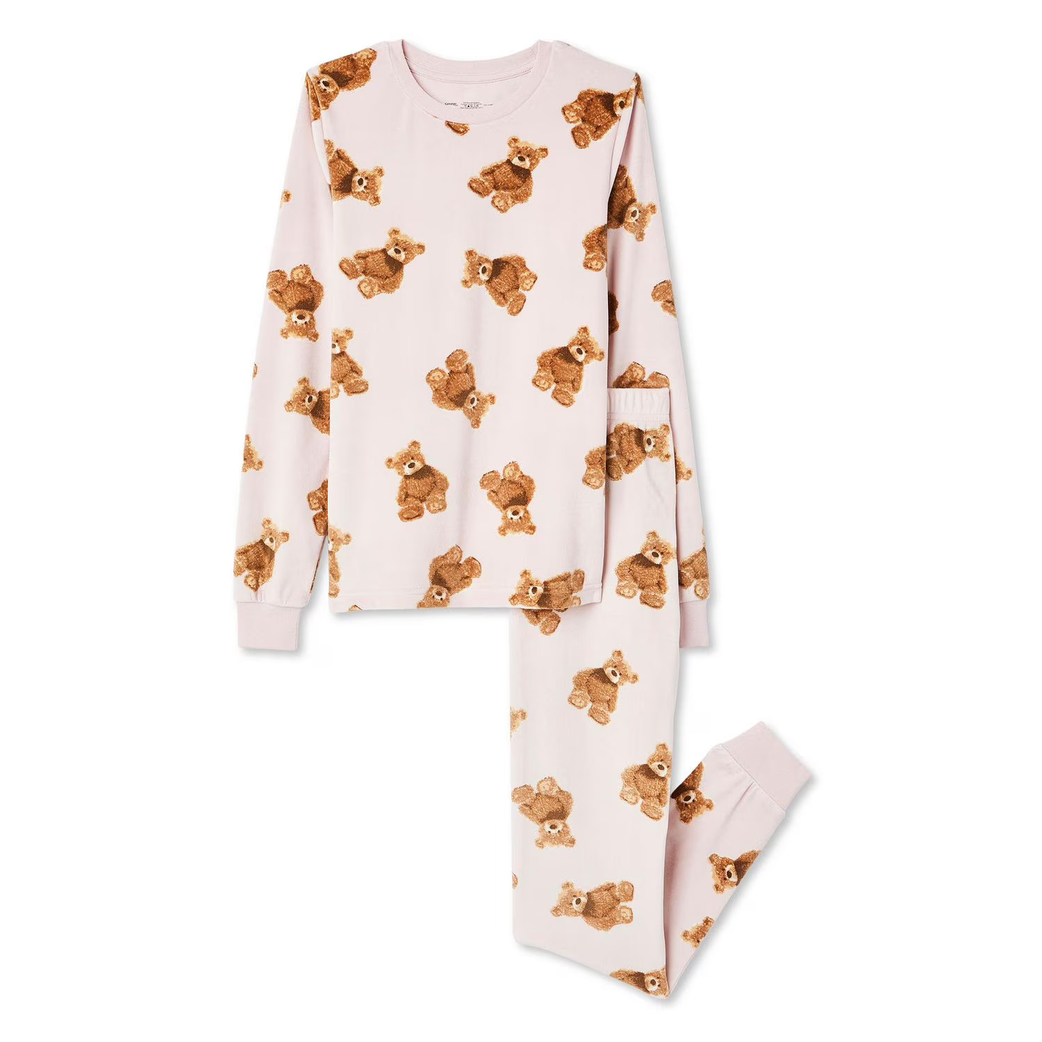 George Girls' Velour Pajama 2-Piece Set | Walmart (CA)