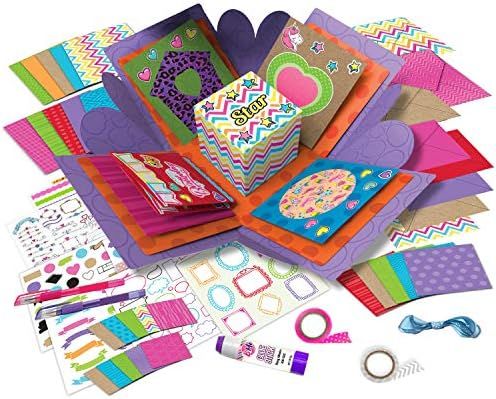 Card Crafting Explosion Arts and Crafts Box- Complete Card Making Kit for Girls - Birthday Gift B... | Amazon (US)