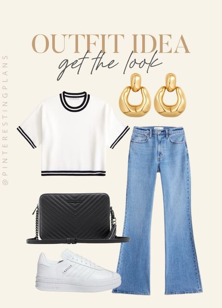 Outfit Idea get the Look 🙌🏻🙌🏻

Jeans, crop sweater, black purse, earrings, casual summer outfit, summer fashion 



#LTKSeasonal #LTKStyleTip #LTKItBag