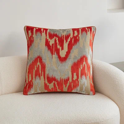 Abstract Velvet Reversible Pillow Cover | Wayfair North America