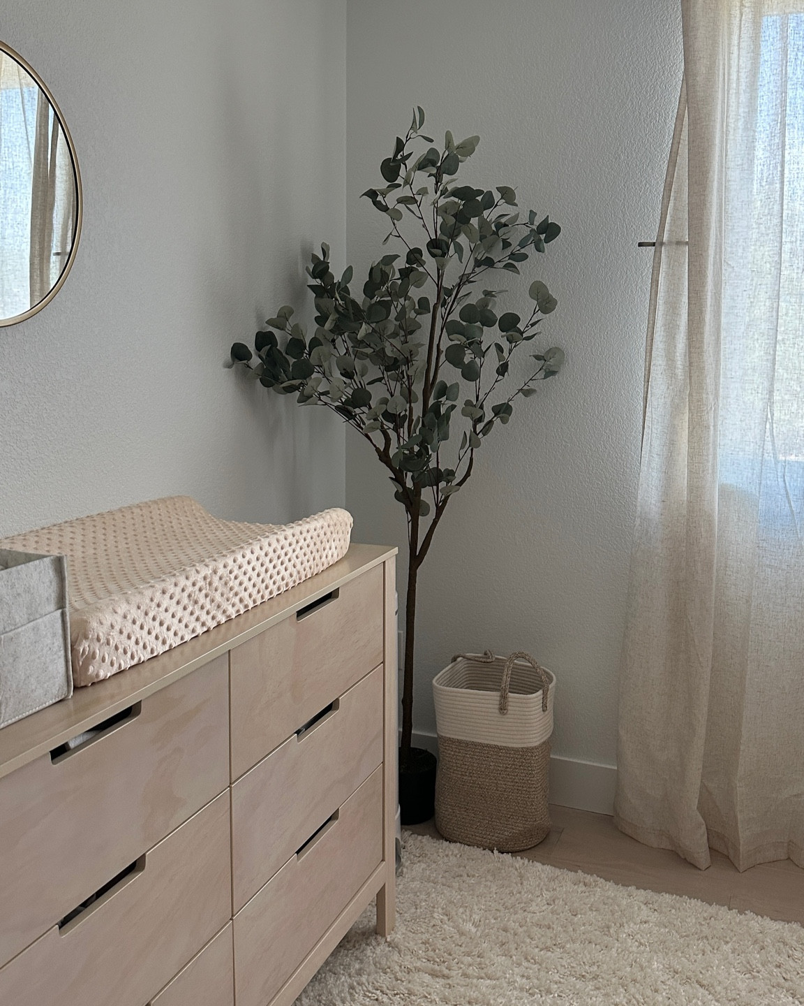 Linking this little corner of the nursery + the matching crib. FULL REVEAL COMING SOON 🌙 

#LTKBaby #LTKBump #LTKSaleAlert