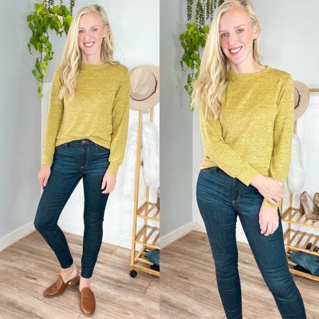 Love this everyday top! Comes in multiple colors. Cross between a tee and a light weight sweater. Size small. 

#LTKstyletip #LTKSeasonal #LTKunder50