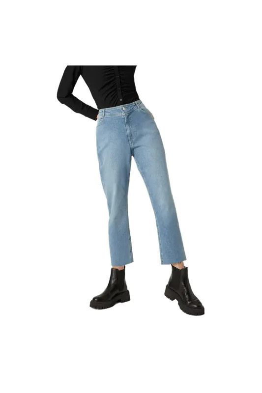 Principles Womens/Ladies Detail Seams Straight Jeans - Light Wash - Blue - 10 | Verishop
