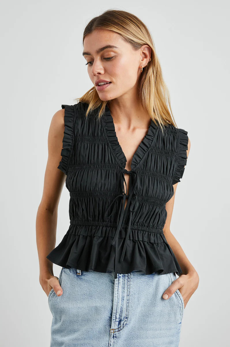 MARTINE TOP - BLACK | Rails UK