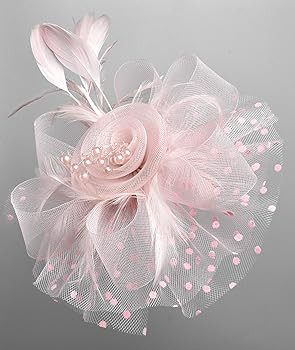 Fascinators Hat for Women Tea Party Headband Kentucky Derby Wedding Cocktail Flower Mesh Feathers... | Amazon (US)