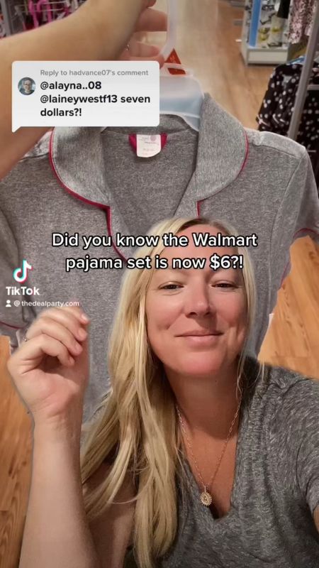 Walmart pajama loungewear set