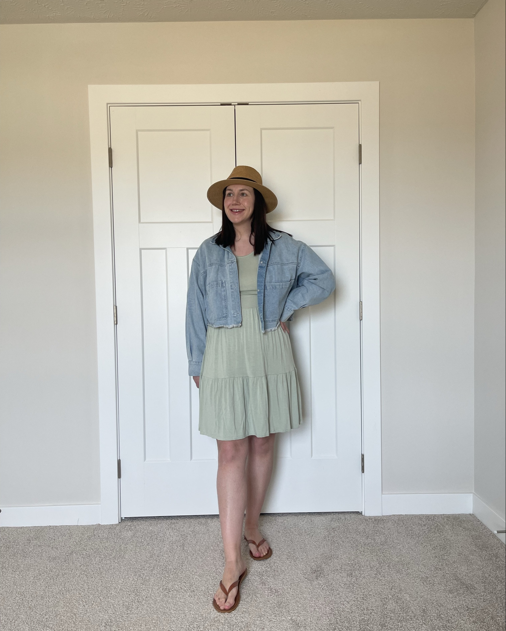 Sage green & pistachio are having a moment this spring, and I’m all in! 💚 Here’s how I’m styling these dreamy shades for an easy, mom-approved wardrobe refresh. ✨ Which outfit is your fave? Tell me below! 

#MillennialMomStyle #MidsizeMomFashion #Spring2025Trends #EffortlessLooks #CasualMomOutfits

#LTKSeasonal #LTKFindsUnder50 #LTKMidsize