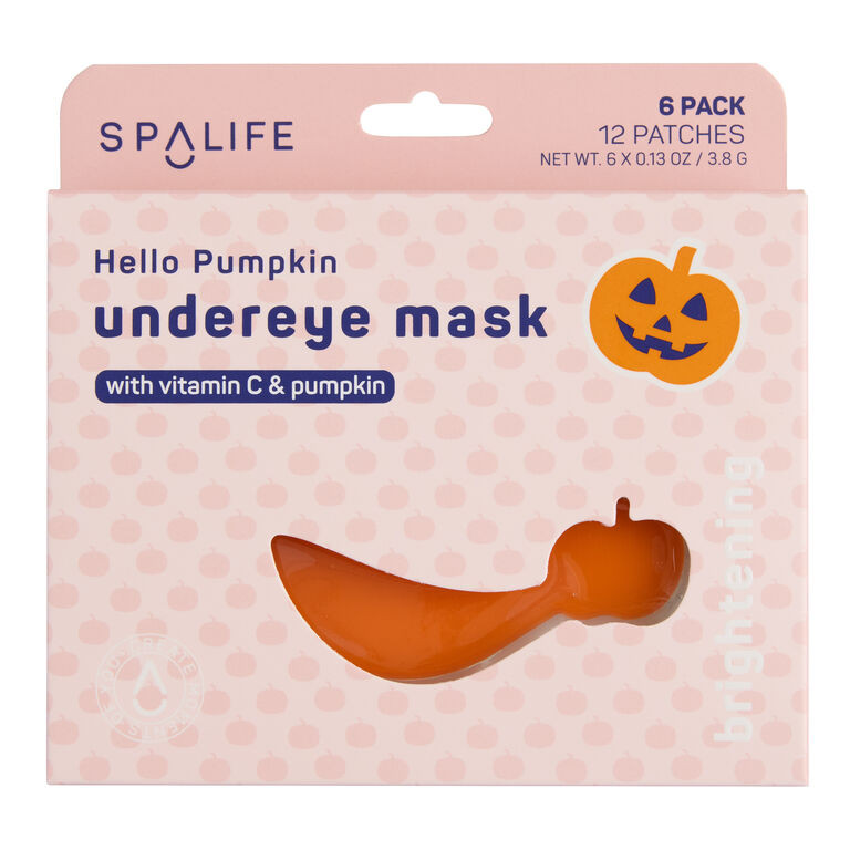 SpaLife Halloween Under Eye Mask 6 Pack | World Market
