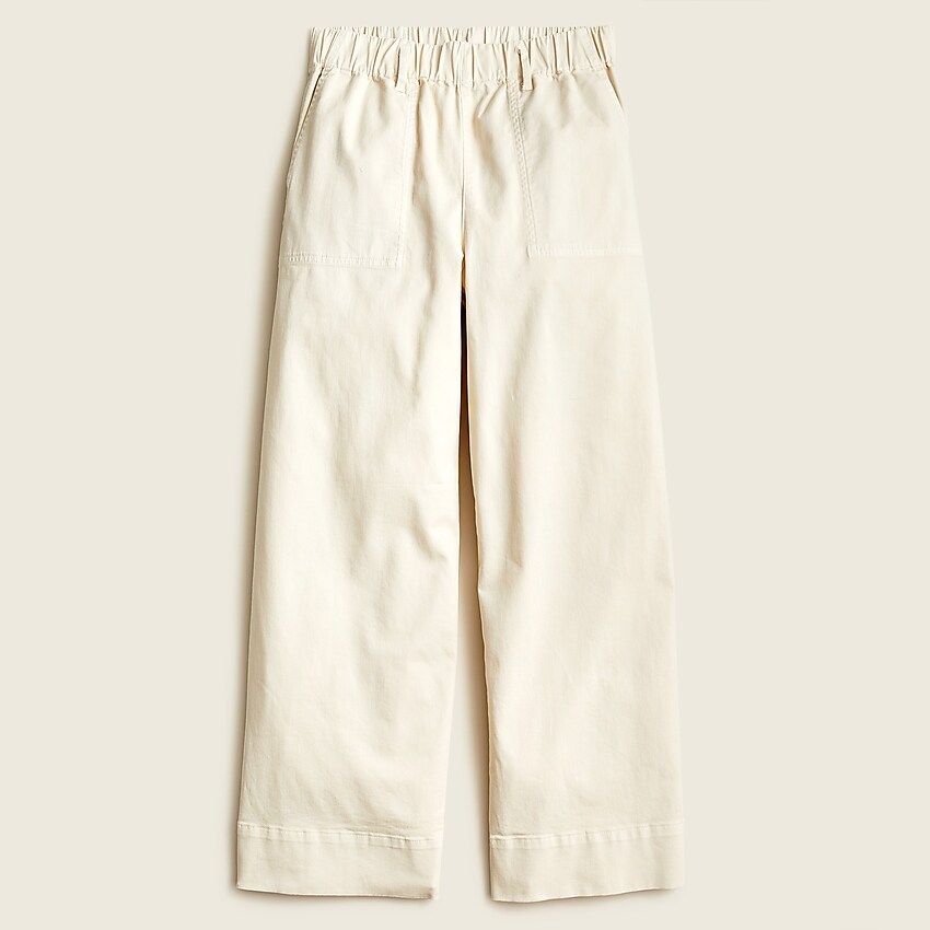 Pull-on wide-leg chino pant | J.Crew US