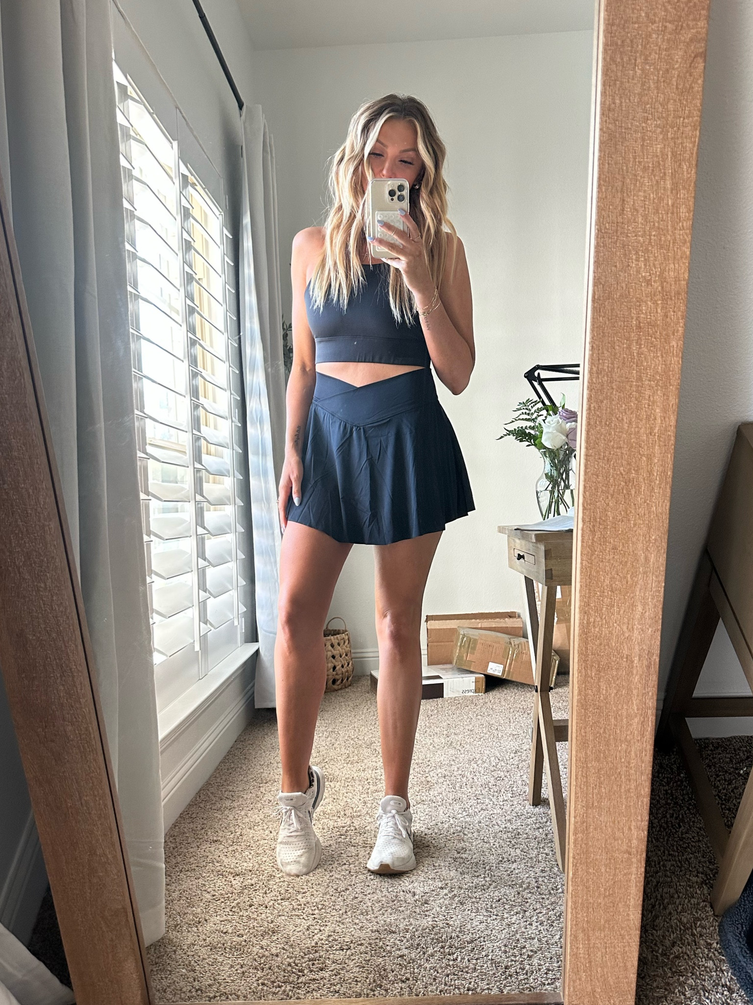 the most comfortable tennis skirt and it’s only $19.99! plenty long for tall girls and soooo flattering on the waist! I’ll definitely be buying more colors in this! 

#LTKBacktoSchool #LTKfitness #LTKunder50